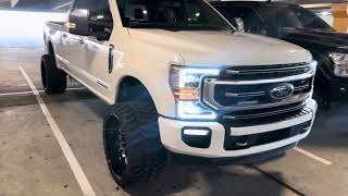 2022 F250 67 Powerstroke Deleted Loud Turbo [upl. by Dwane]