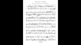 Jean Barrière – Sonate Cello amp Double Bass [upl. by Ahsinav]