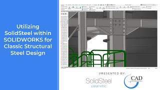 Speed up steel design in SOLIDWORKS with new SolidSteel parametric features [upl. by Yenittirb]