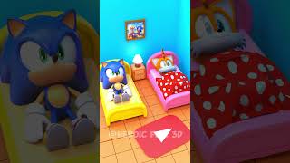 Tails Not Letting Sonic Sleep Peacefully 😄FunnyAnimation shorts blenderanimation [upl. by Jewelle]