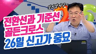 전환선과 기준선의 골든크로스에서 26일 신고가 중요하다ㅣ종목상담소220526 [upl. by Hunt]