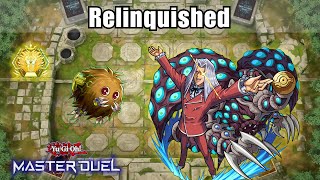 Relinquished Deck  Crushing Duelist Cup DLv MAX  YuGiOh Master Duel [upl. by Eidnyl126]