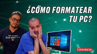 ¿Cómo formatear tu PC con Windows  GeekHunters [upl. by Wolram]