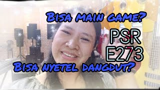 Yamaha PSR E273 Part 2  Fun Keyboard  Review Asik [upl. by Shaine892]