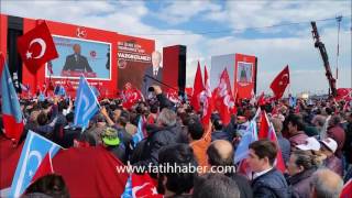 MHP Referandum Mitingi Yenikapı 9 Nisan 2017 [upl. by Quitt]