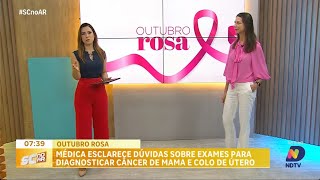 Outubro Rosa médica radiologista esclarece dúvidas sobre exames de câncer de mama [upl. by Akihdar]