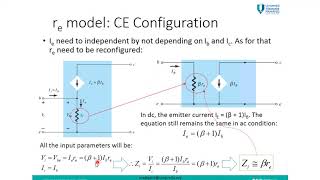 Video 5 re transistor model Part 3 CE [upl. by Godred]