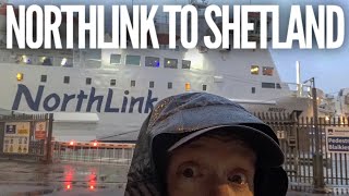 Stormy sailing on the Northlink Aberdeen to Lerwick Shetland ferry [upl. by Ybrek]