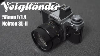 Voigtlander Nokton 58mm f14 review  MY FAVORITE LENS EVER [upl. by Anniken]