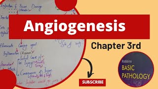 AngiogenesisGrowth FactorsRobbins pathologyPathoma Repair and inflammation Robbins chapter 3 [upl. by Nodanrb]