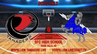 Vermillion Tanagers vs Sioux Falls Christian Chargers BBB [upl. by Nujra920]