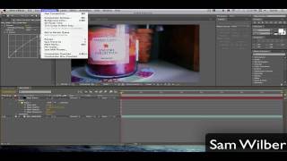 After Effects Tutorial  Color Correction Vignette amp Edge Blur [upl. by Seditsira752]