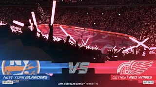 NHL 24 Gameplay Game 60  Islanders vs Red Wings Superstar 4K 60fps [upl. by Morocco760]