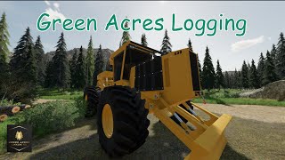 FS22 Forestry Nothing fancy back at it Tigercat [upl. by Aver]