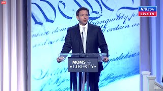 LIVE Florida Gov DeSantis Speaks at Moms for Liberty National Summit [upl. by Adriana]