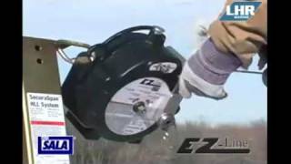 EZLine™ Retractable Horizontal Lifeline System [upl. by Atekihc136]