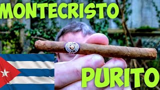 Cuban Cigar Review 7  Montecristo Purito [upl. by Sladen]