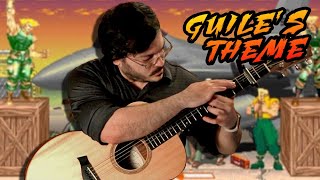 Street Fighter Guiles Theme Fingerstyle Guitar  Ricardo César [upl. by January607]