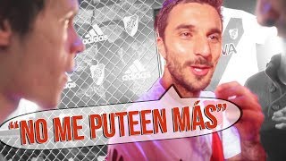 ¿Scocco se enojó  Presentación de la NUEVA CAMISETA ADIDAS de RIVER [upl. by Hallsy389]