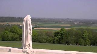 Canadian War Cemetery Vimy Ridge France  Cimetière Canadien Crête de Vimy [upl. by Aimekahs383]