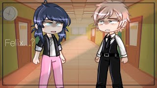 Felix  MLB Meme  Felix x Marinette Marivanily  Remastered Felinette  Gacha Club [upl. by Caddric]