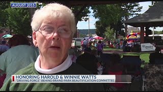 Honoring lifelong Elmira residents for service to community with naming of Brand Park Bandstand [upl. by Bushweller868]