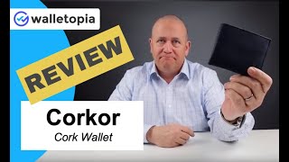 REVIEW Is cork a good wallet material Corkor wallet review [upl. by Davy]