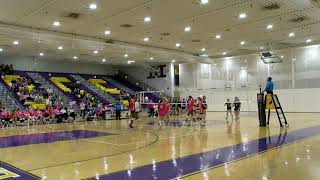 Lake Braddock vs South County Varsity Girls Volleyball [upl. by Ybor]