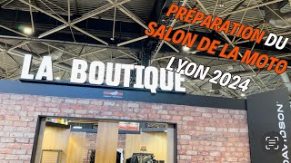 Préparation du salon de la moto 2024 Lyon [upl. by Bilek]