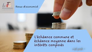 Math financièreEchéance commune et moyenne  ♯S2 et OFPPT et BTS Bac economie [upl. by Evered141]