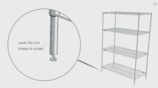 Metro Professional’s Choice  Stationary Wire Shelving [upl. by Stutman]