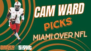 CIS Live Cam Ward Chooses Miami Over The NFL [upl. by Milty]