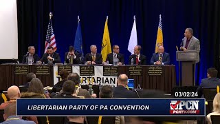 Libertarian Presidential Debate 2024 PA Libertarian Convention  Moderated by Larry Sharpe [upl. by Moberg]