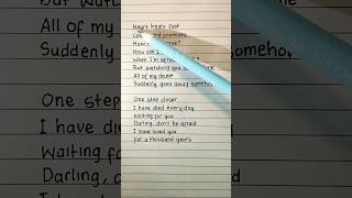 Lets sing and learn English  A Thousand Years shorts [upl. by Aihtenyc356]