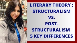 Structuralism and PostStructuralism 5 Key Differences  Literary Theory [upl. by Kola]