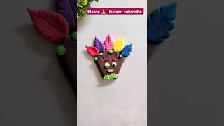 Easy clay artshorts short diy subscribe viralshorts trending shortfeed [upl. by Anairuy]