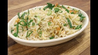 Burnt Garlic Vegetable Fried Rice  Recipes Under 15 Minutes  Chef Jaaie  Sanjeev Kapoor Khazana [upl. by Tehr206]