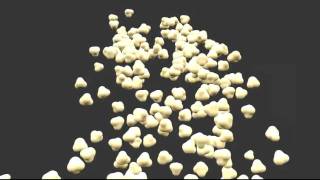 Blender 25 popcorn avalanche [upl. by Sweyn]