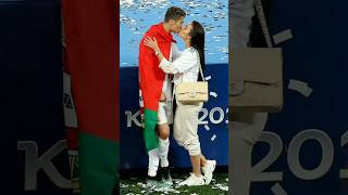 Ronaldo Georgina Rodriguez kissing Scene🤗 georginarodriguez ronaldo kiss scene subscribe 10m [upl. by Courcy]