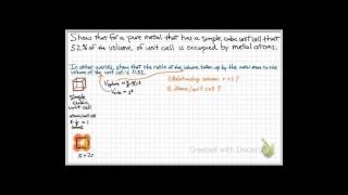 Solids  Primitive Unit Cell Occupancy [upl. by Harrow]