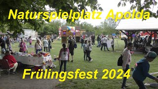 Das Frühlingsfest 2024 auf dem Naturspielplatz Apolda [upl. by Ephraim]