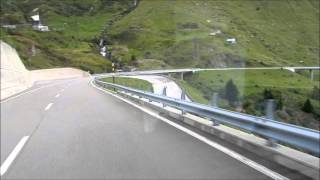 St Gotthard Pass in a motorhome [upl. by Ferguson91]