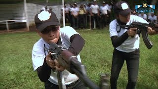 Guardias penitenciarios reciben curso intensivo para el uso de armas de fuego [upl. by Mailliwnhoj26]