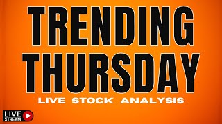 🔴LIVE PPI Jobs Powell  What Now  Trending Thursday LIVE Stock Analysis  VectorVest [upl. by Nevag]