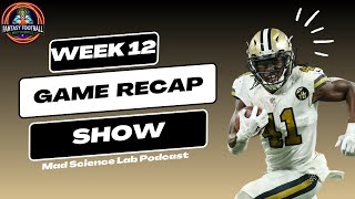 NFL Week 12 Fantasy Football Game Recap Show [upl. by Minier]