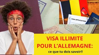 Demander un visa illimité en Allemagne SNA EDUCATION [upl. by Price57]