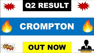 Crompton Q2 Results 2025  Crompton Results Today  Crompton Greaves Results  Crompton Share News [upl. by Materi122]