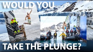 Would You Do the Polar Plunge on Your Antarctica Cruise [upl. by Nhguavaj]