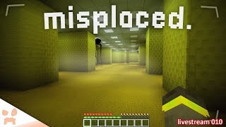 going insane in the minecraft backrooms escape before 100 days [upl. by Einaffit]