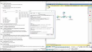 PKT 5136  Configuring Routeronastick InterVLAN Routing [upl. by Anett422]